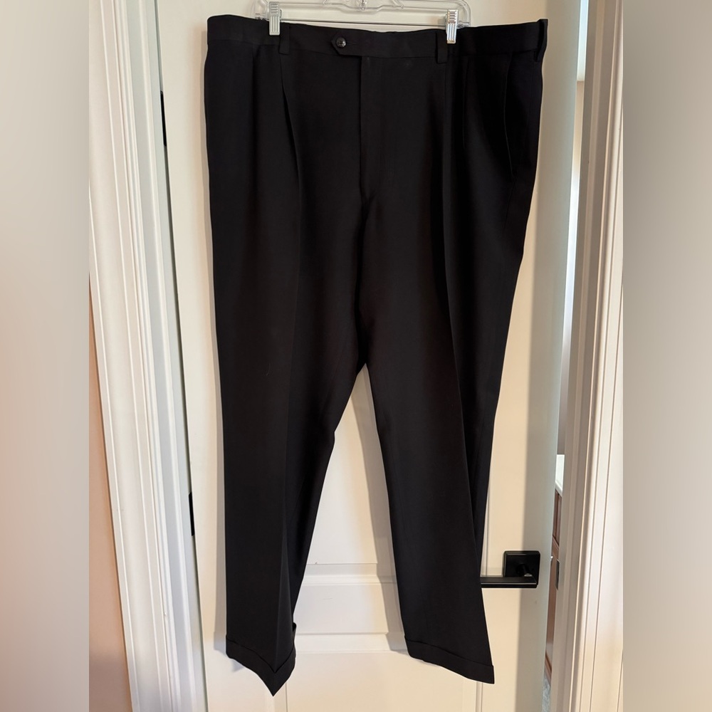 Haggar Men's Black Dress Pants